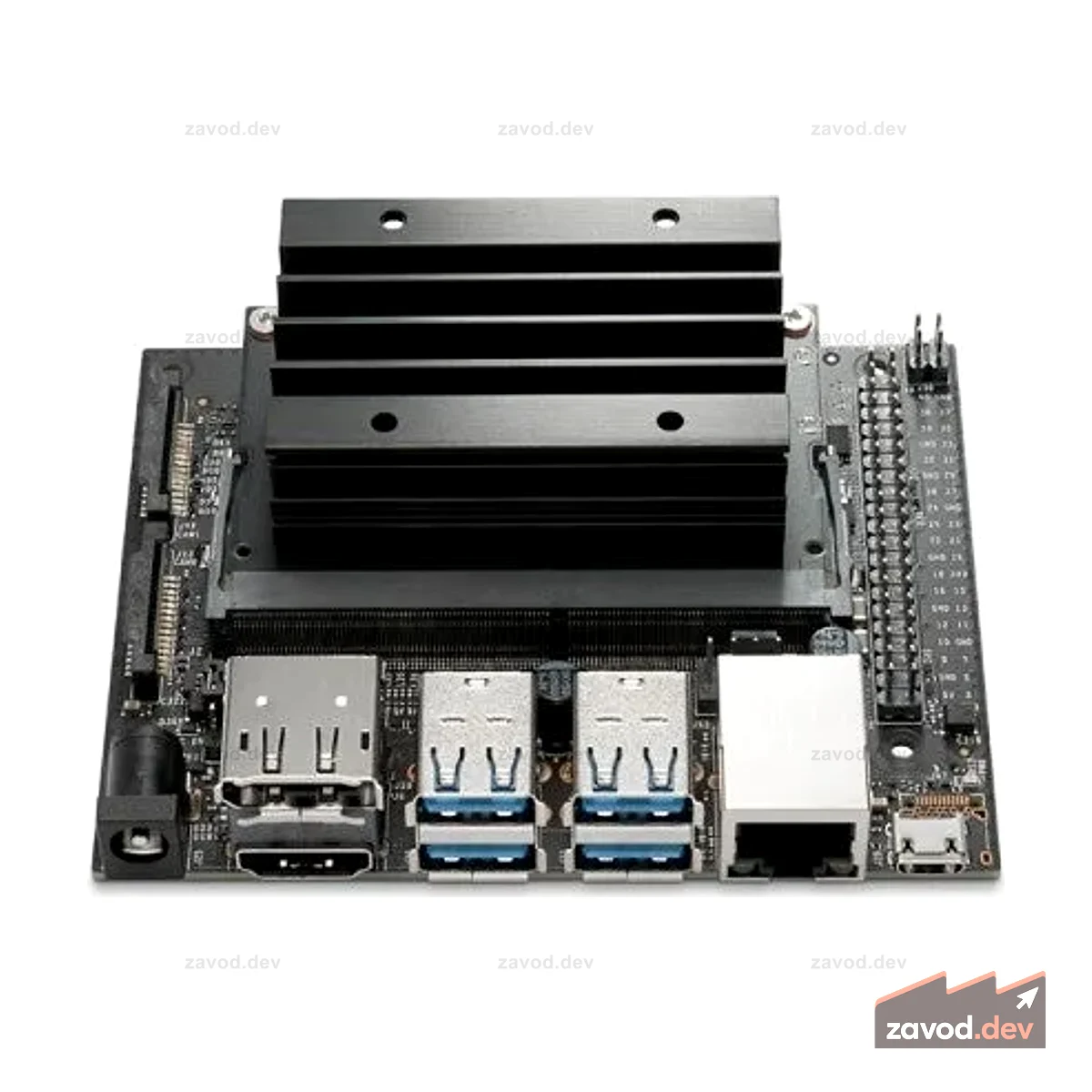 Комплект разработчика NVIDIA Jetson Nano 4 ГБ (B01)