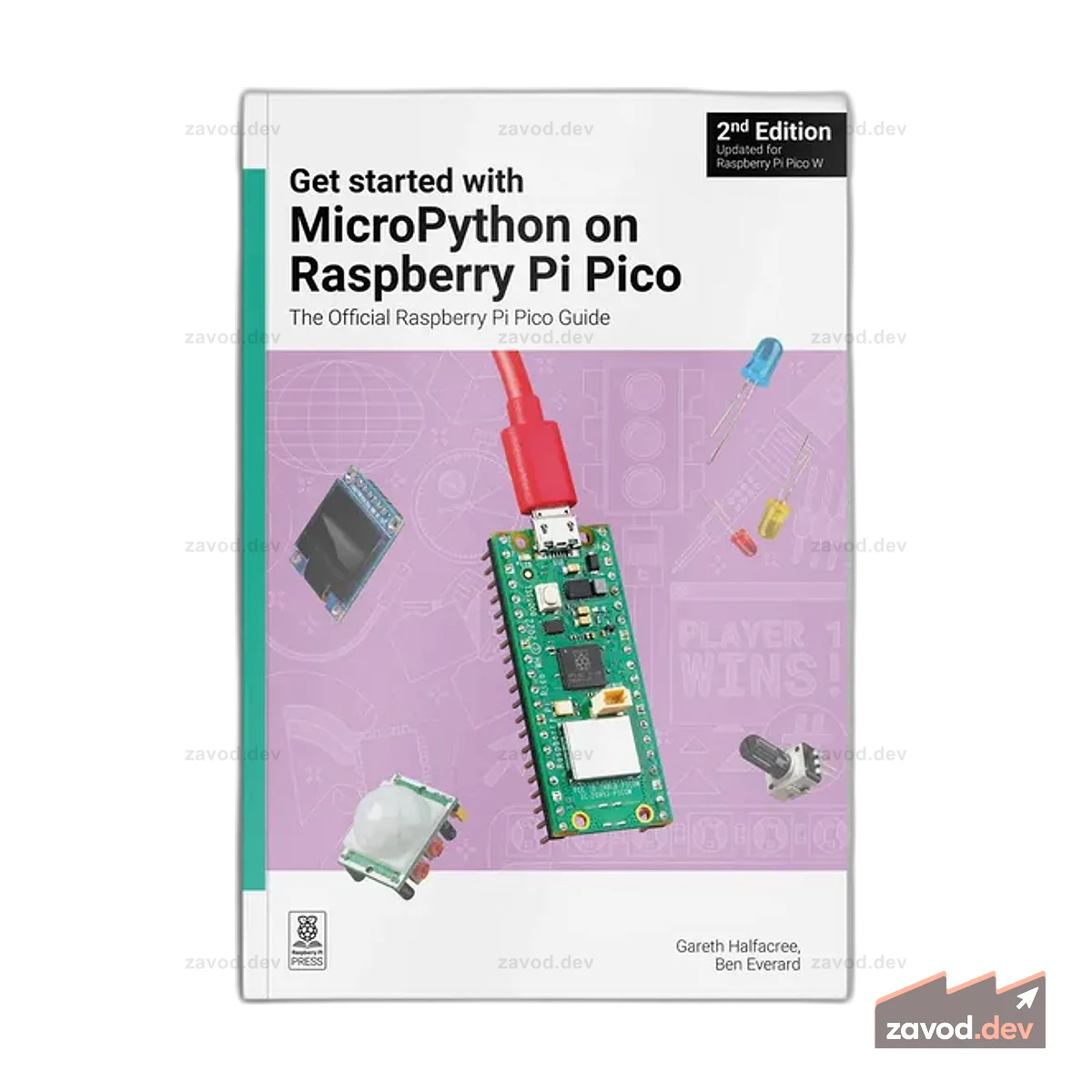 Начало работы с MicroPython на Raspberry Pi Pico, 2-е издание