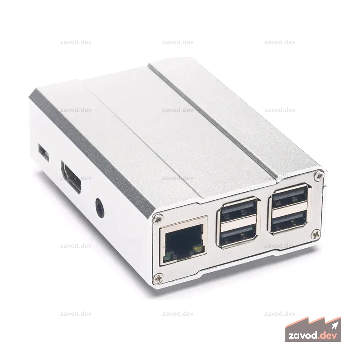 Алюминиевый корпус Raspberry Pi 3