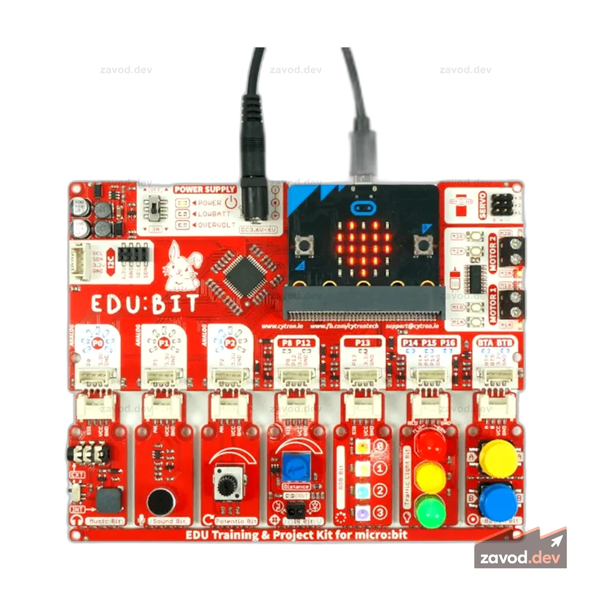Комплект для обучения и проектов EDU:BIT с micro:bit
