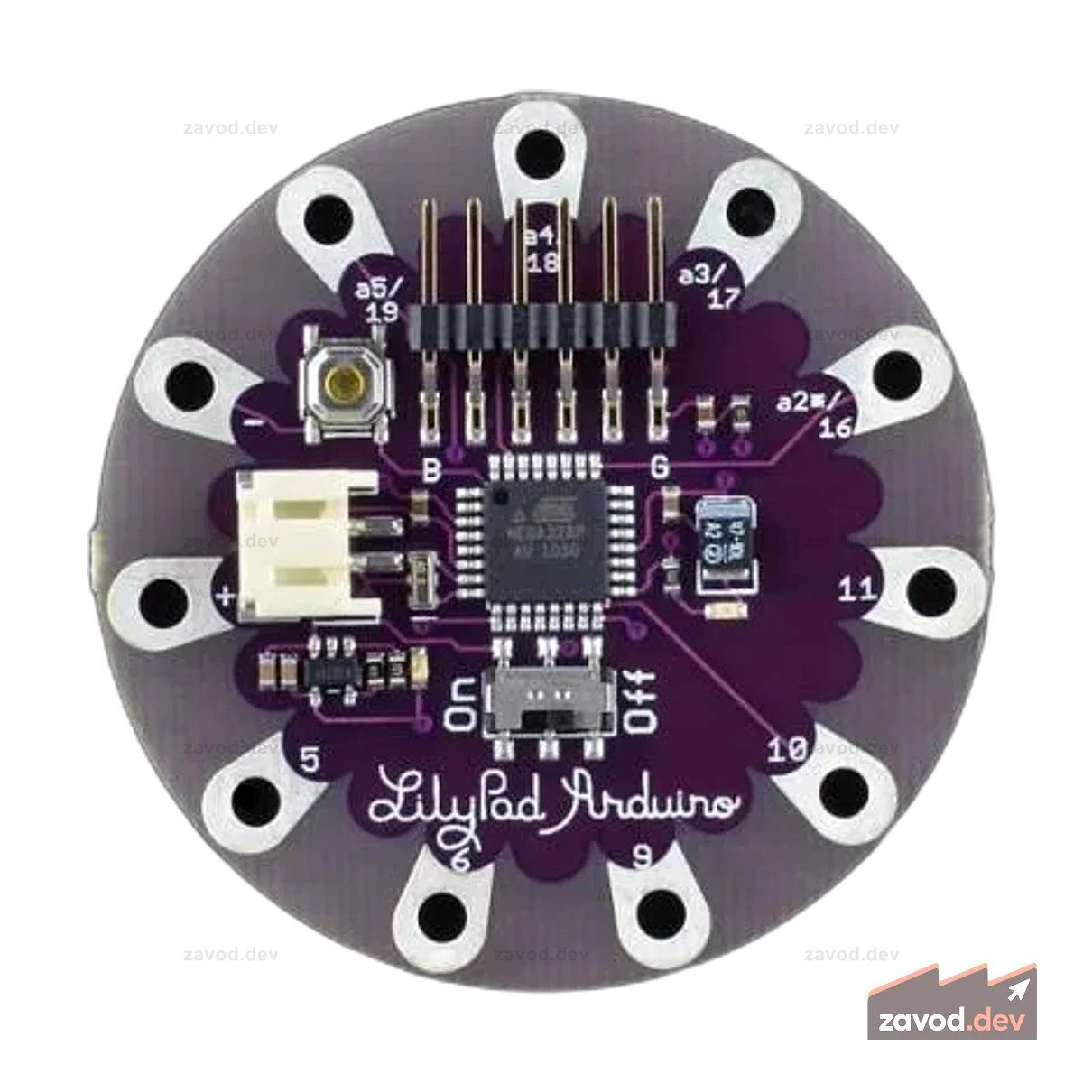 Простая плата LilyPad Arduino