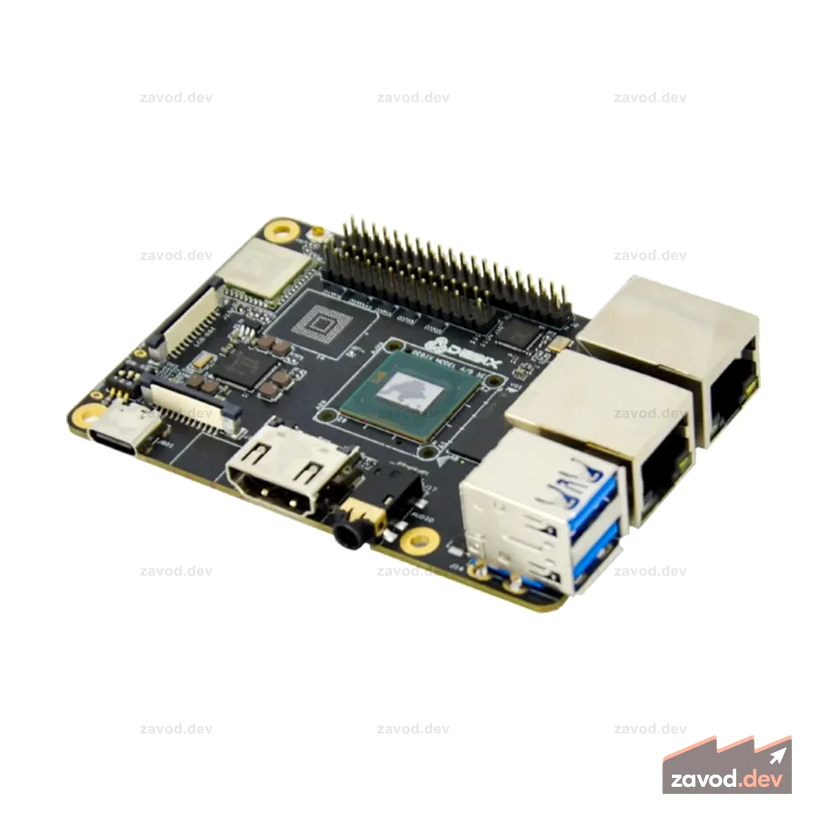 Модель Polyhex DEBIX Infinity Board 4 ГБ с eMMC 32 ГБ