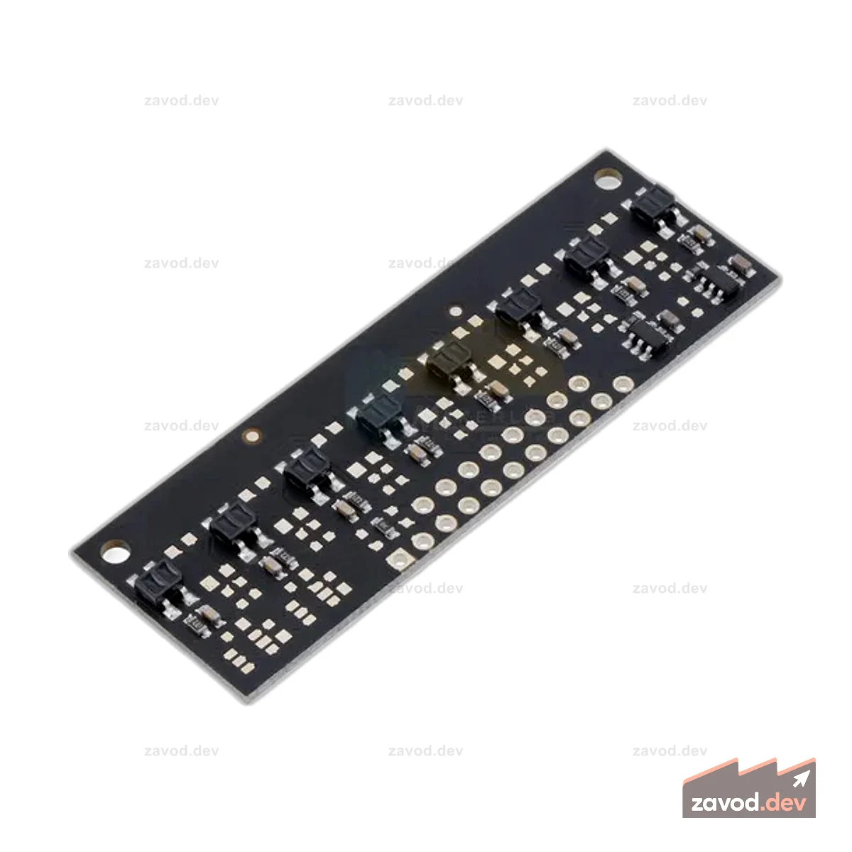 Пололу QTR-MD-03RC | QTR-MD-05RC Матрица датчиков отражения: 3-канальная | 5-канальный, шаг 8 мм, RC-выход