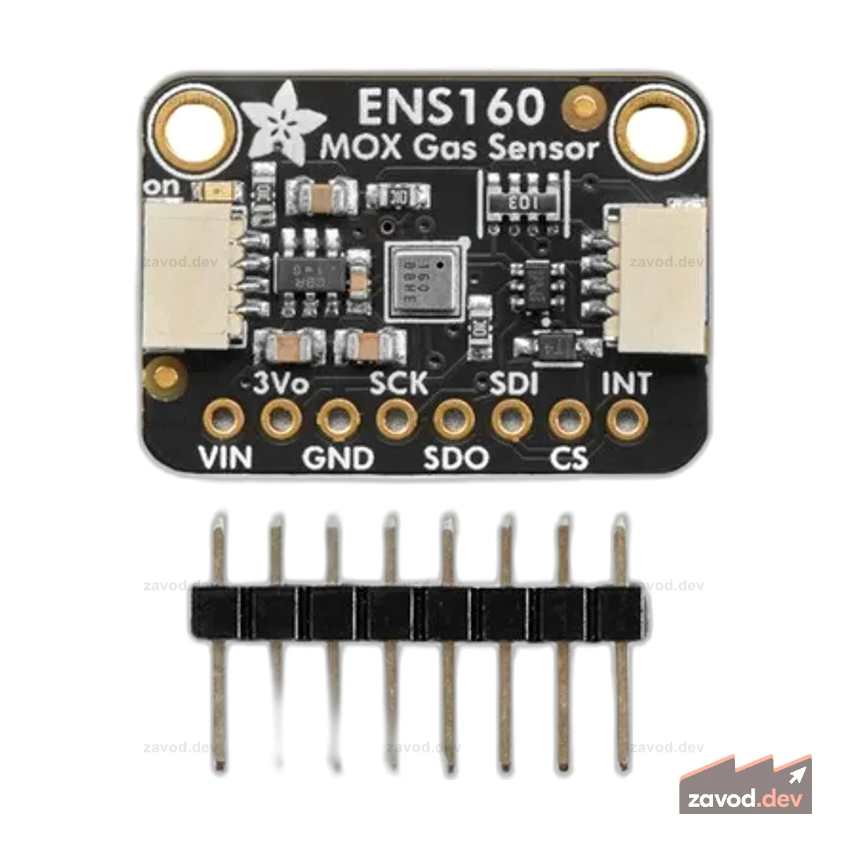 Датчик газа MOX Adafruit ENS160 — обновление Sciosense CCS811 — STEMMA QT / Qwiic | ID: 5606