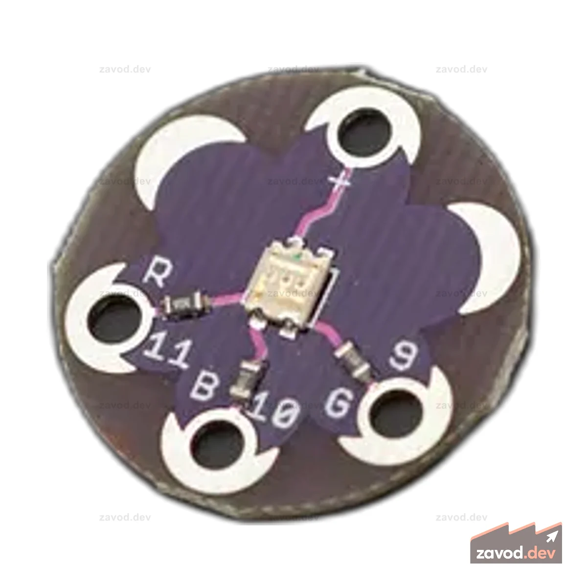 Lilypad трехцветный светодиодный