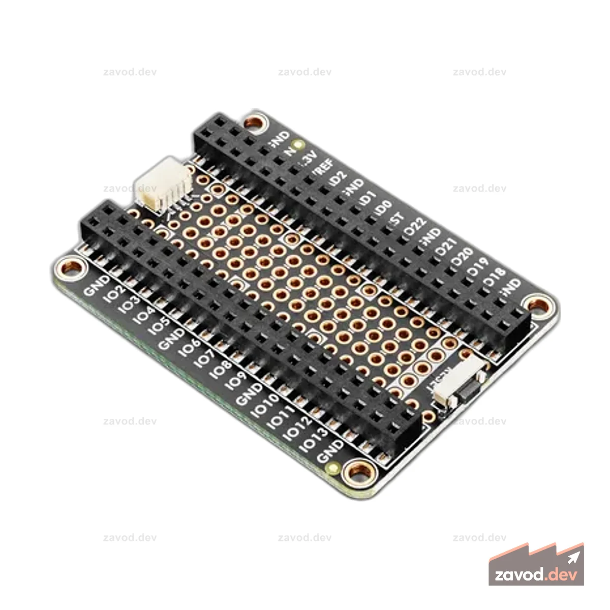 Adafruit Proto Под тарелкой PiCowBell для Pico