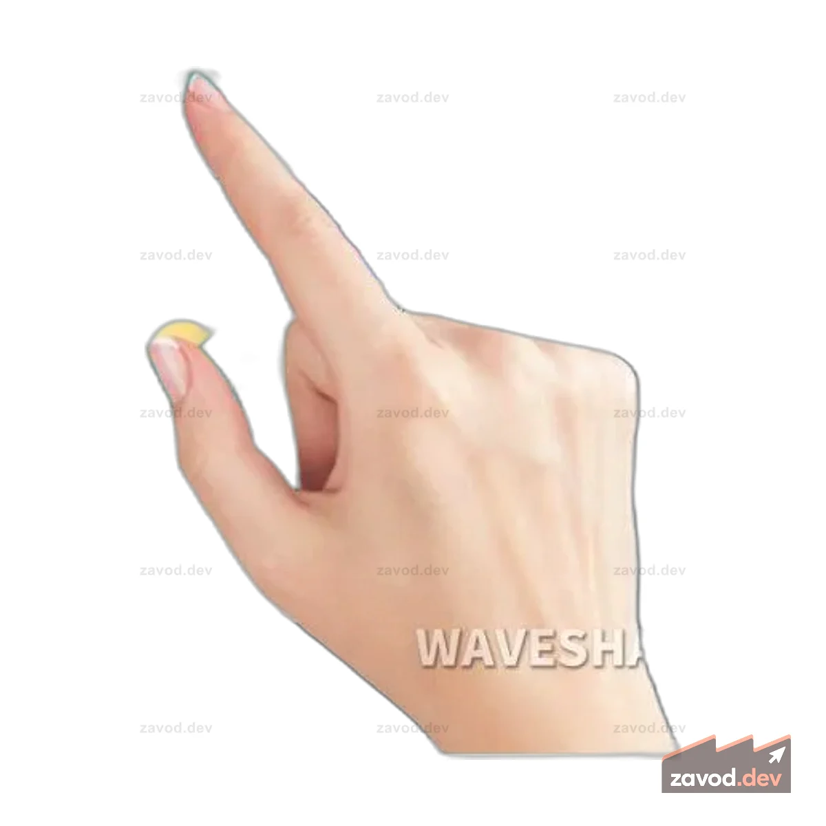 Waveshare 11792 - Капазитивный 10,1-Zoll-сенсорный ЖК-экран (B) с Gehäuse, 1280×800, HDMI-, IPS-Bildschirm, niedriger Stromverbrauch