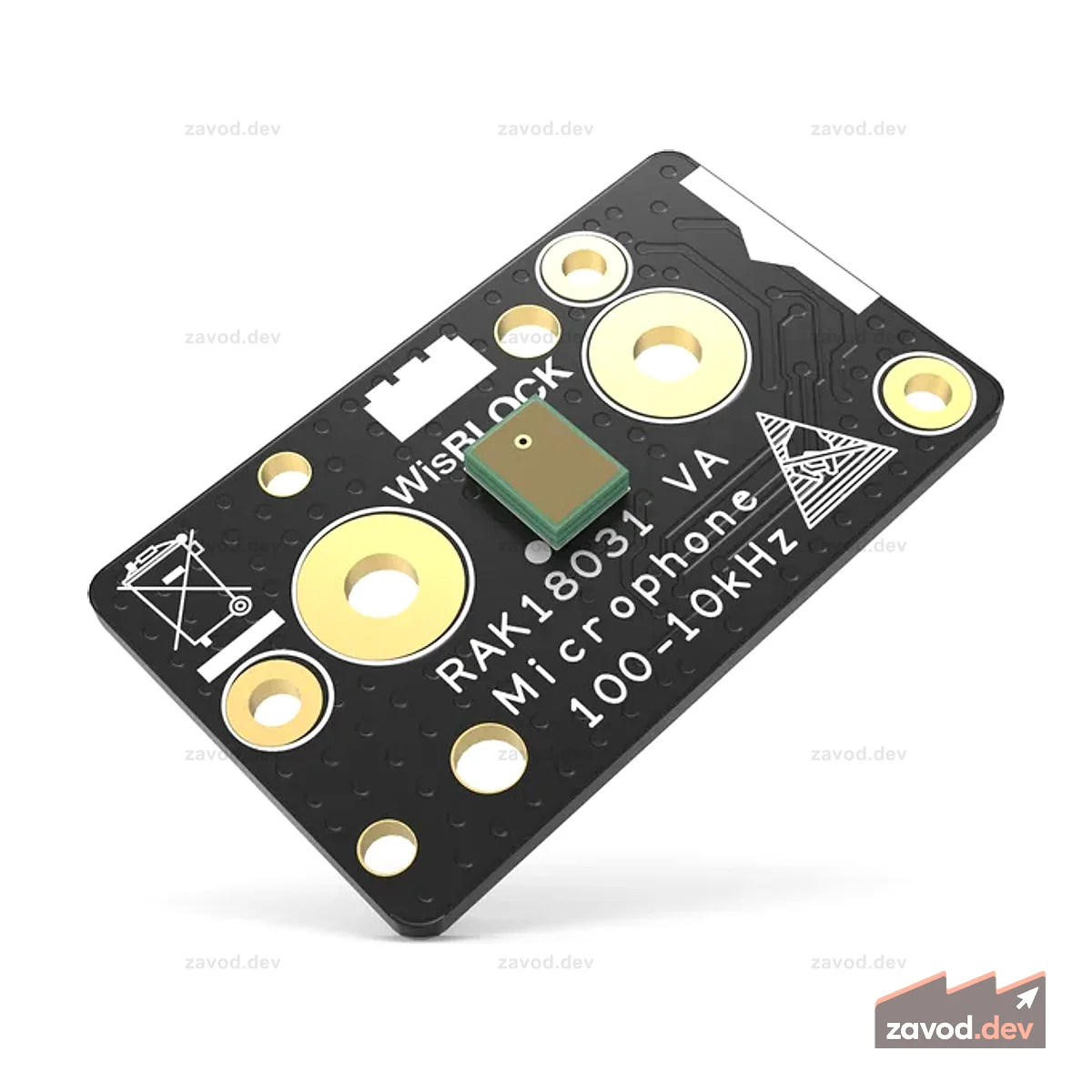 Микрофонный датчик PDM 100-10 кГц STMicroelectronics MP34DT06J | RAK18031