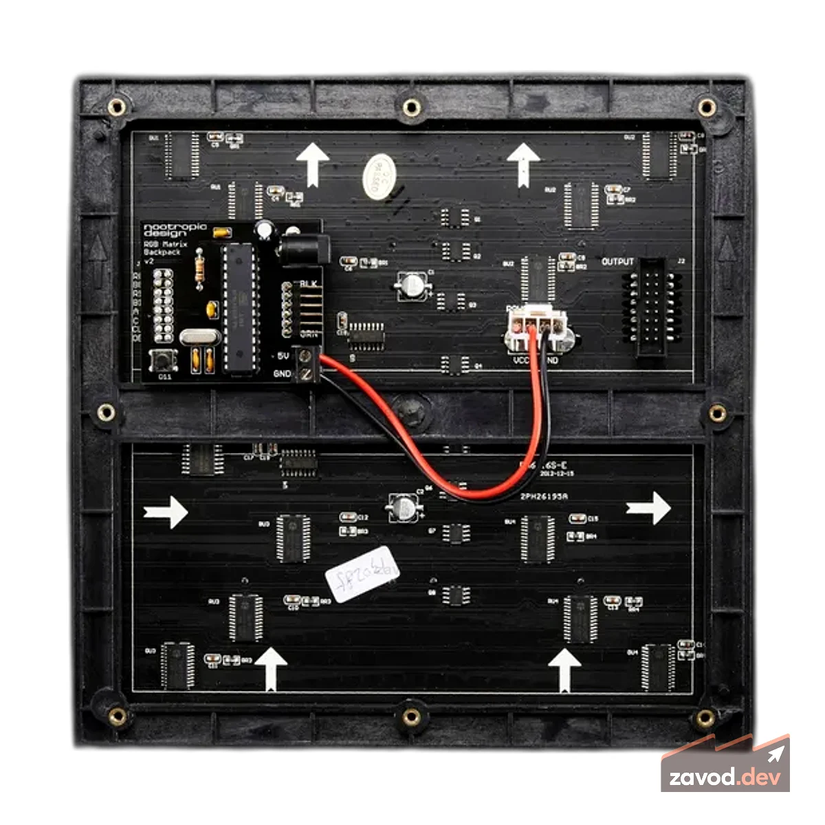 Комплект ноотропного матричного рюкзака RGB для панелей 32x32 и 16x32 [v2]