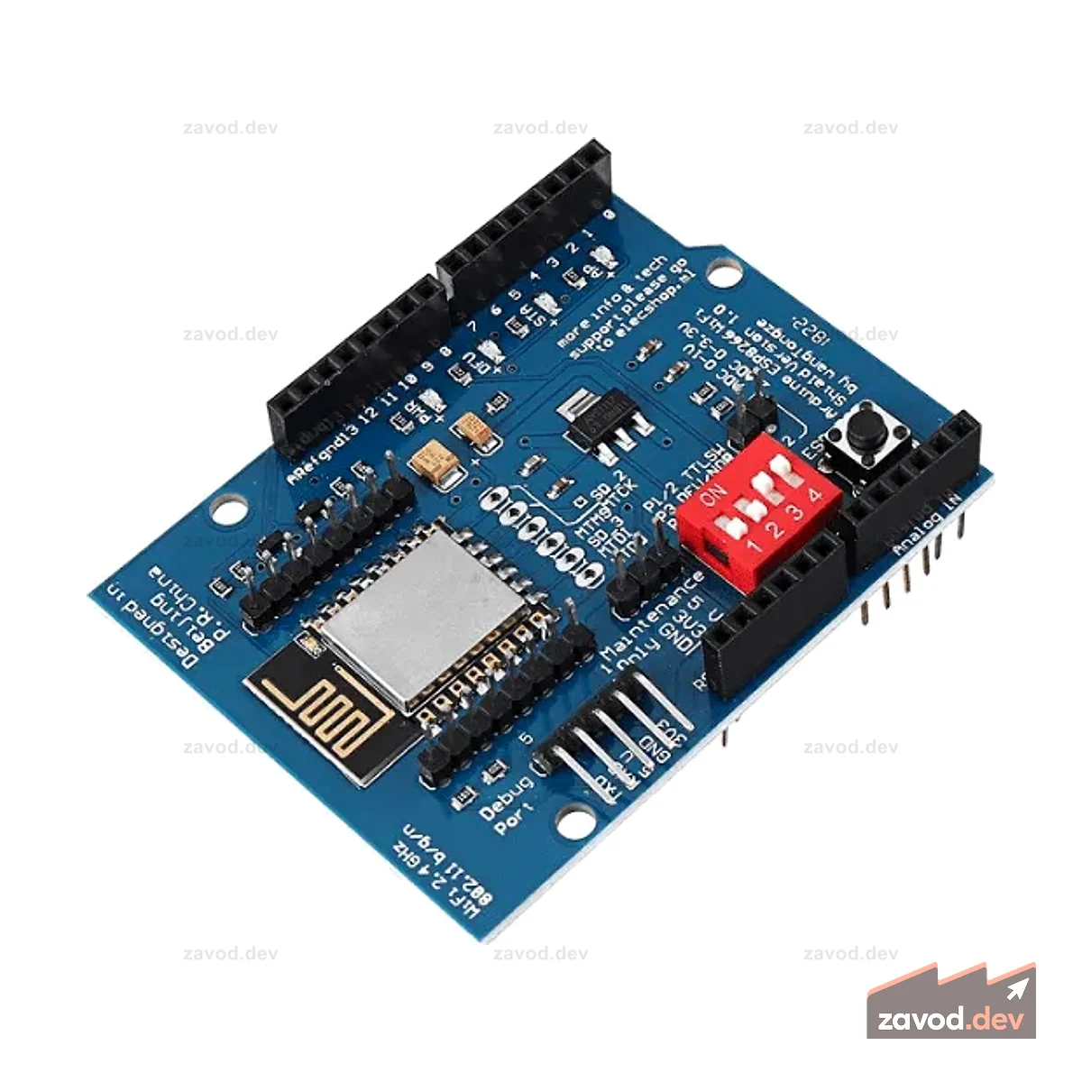 Arduino UNO ESP8266 Модуль платы расширения последовательного Wi-Fi