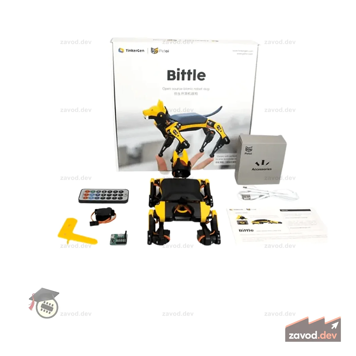 Petoi Bitttle - бионический робот-собака с открытым исходным кодом