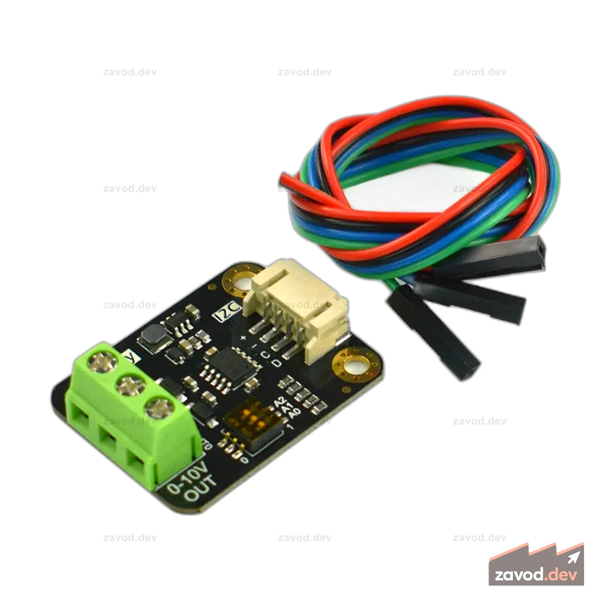 DFRobot Gravity GP8403 2-канальный модуль ЦАП I2C (0-10 В)