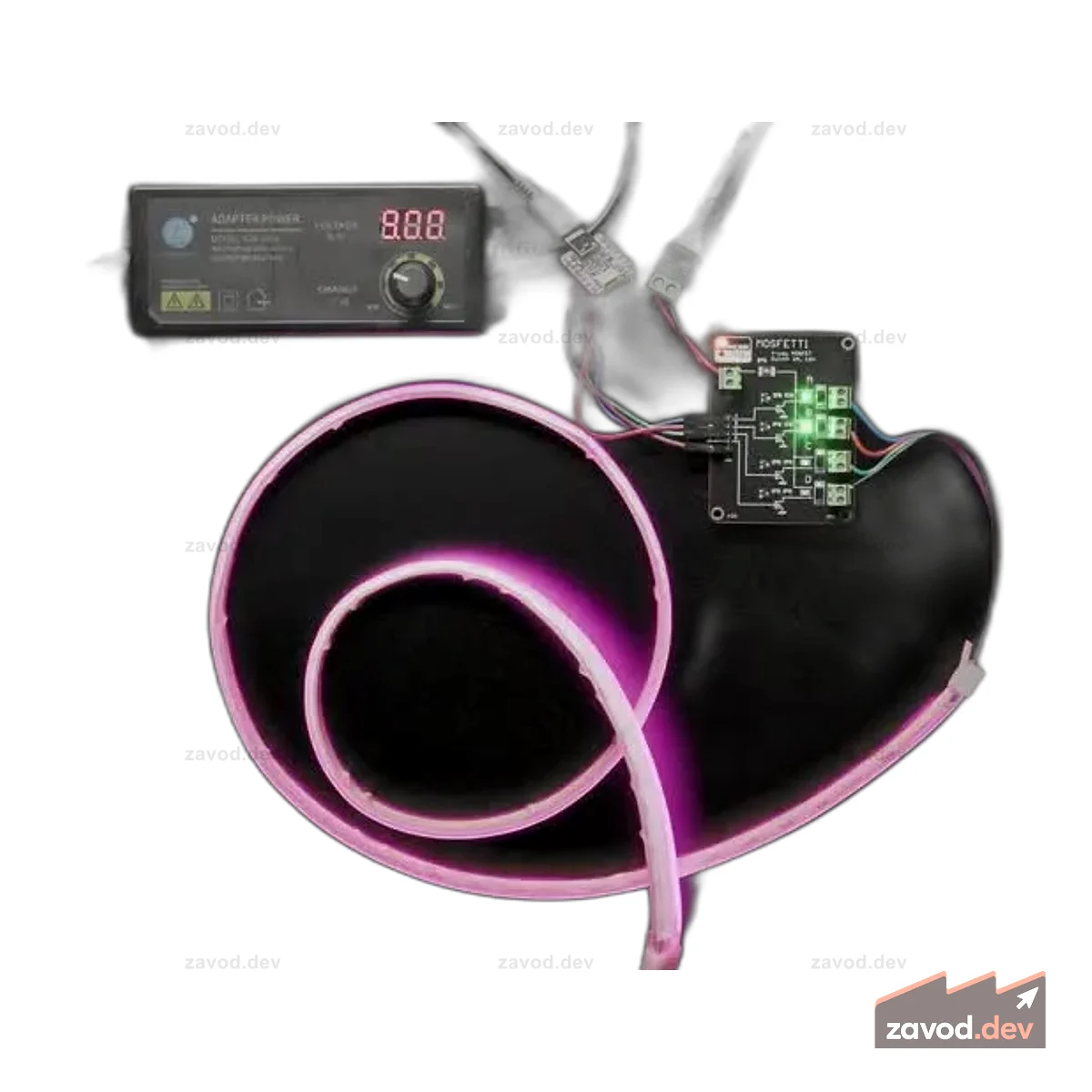 Плата драйвера 4-канального MOSFET Mosfetti от Monk Makes
