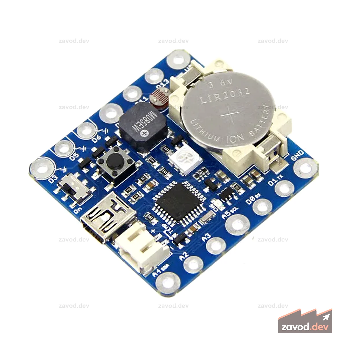 SquareWear v2.0 (носимое Arduino)