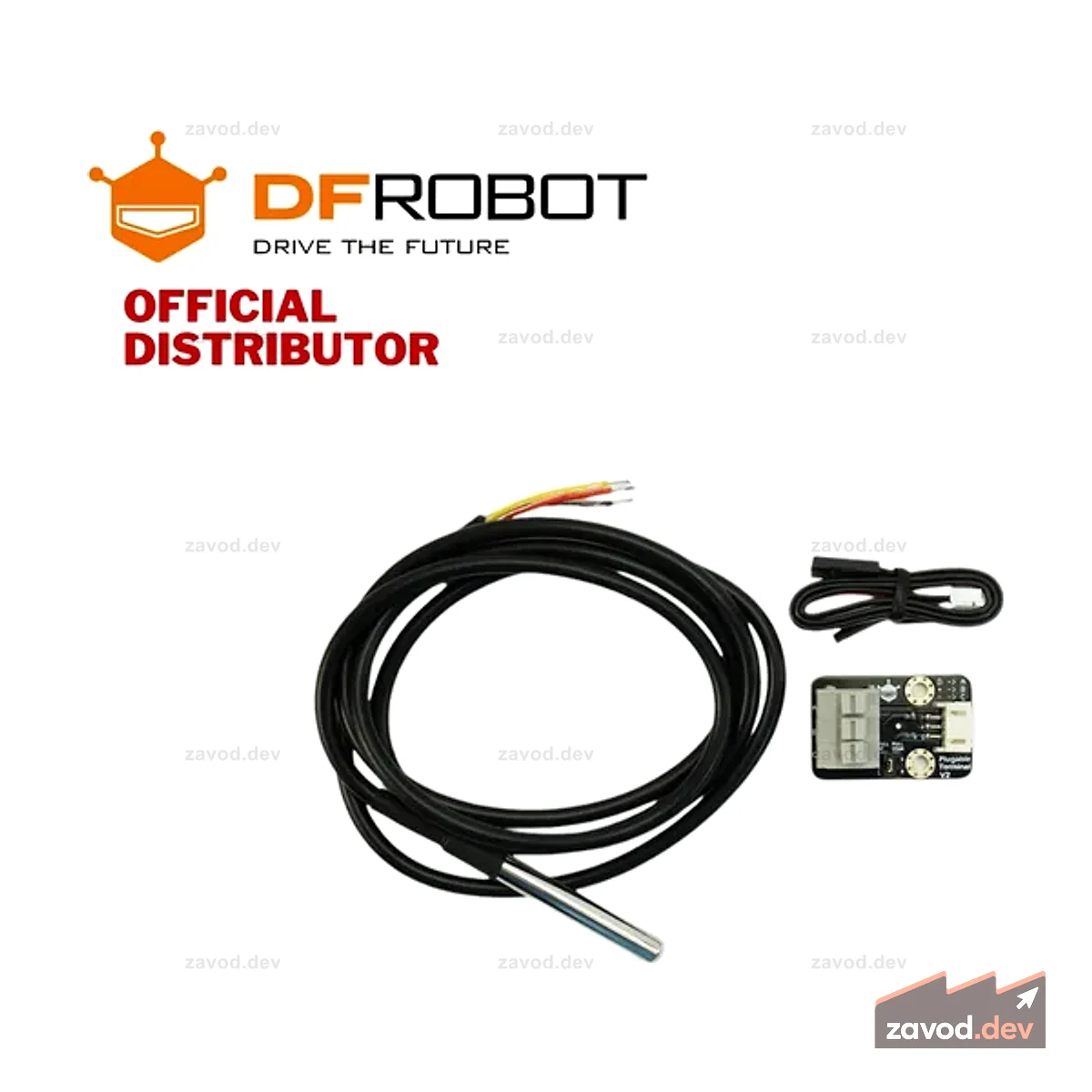 DFRobot Gravity: Комплект водонепроницаемых датчиков DS18B20 | КОМПЛЕКТ0021