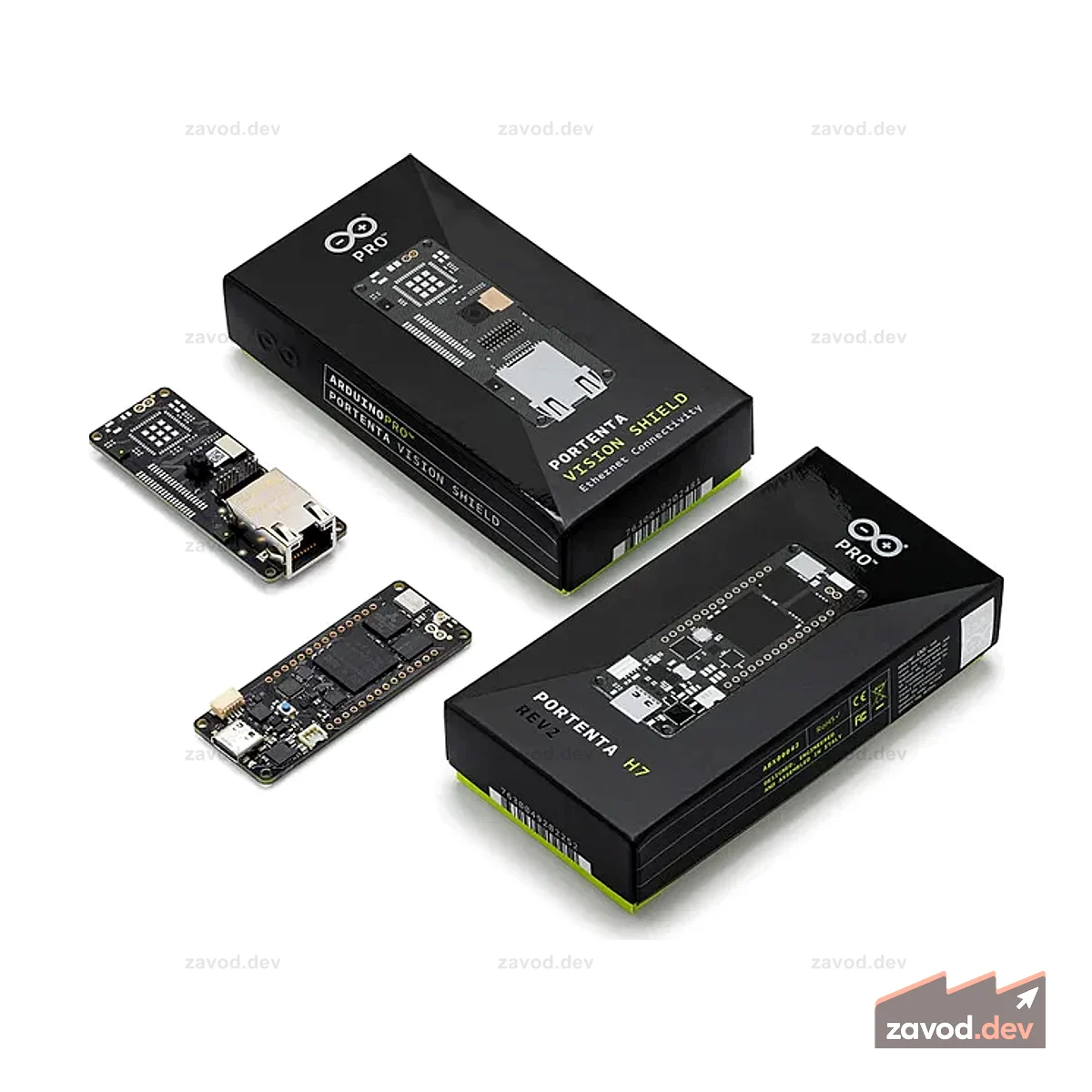 Машинное зрение Arduino Portenta H7
