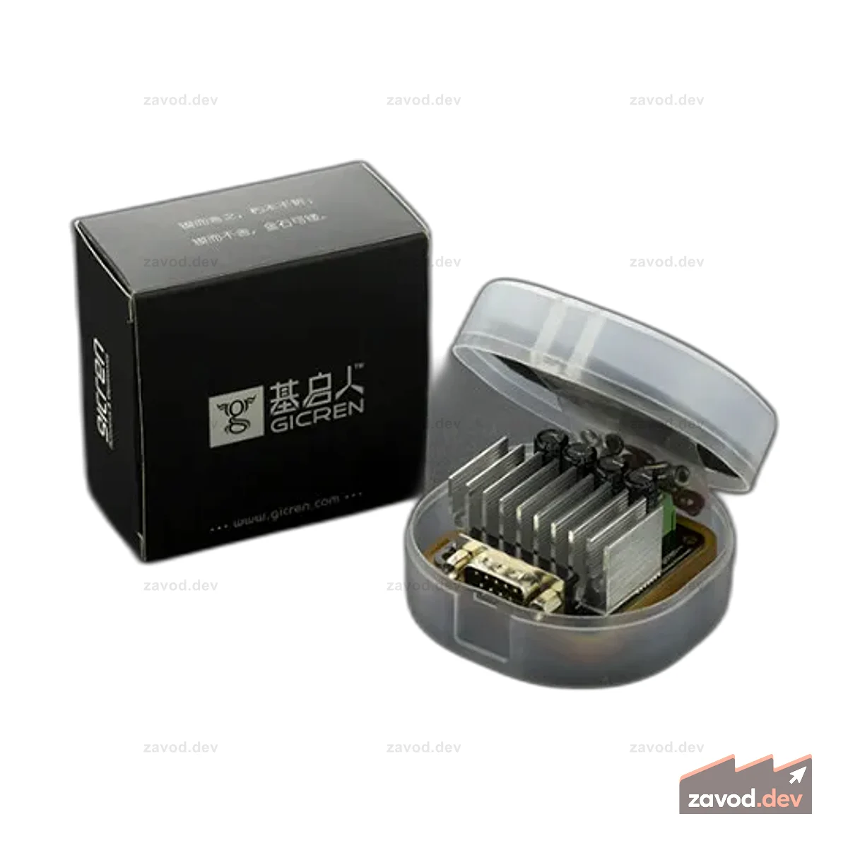 Включение питания с помощью драйвера Gicren Booster-B24V2A5 Dual H-Bridge