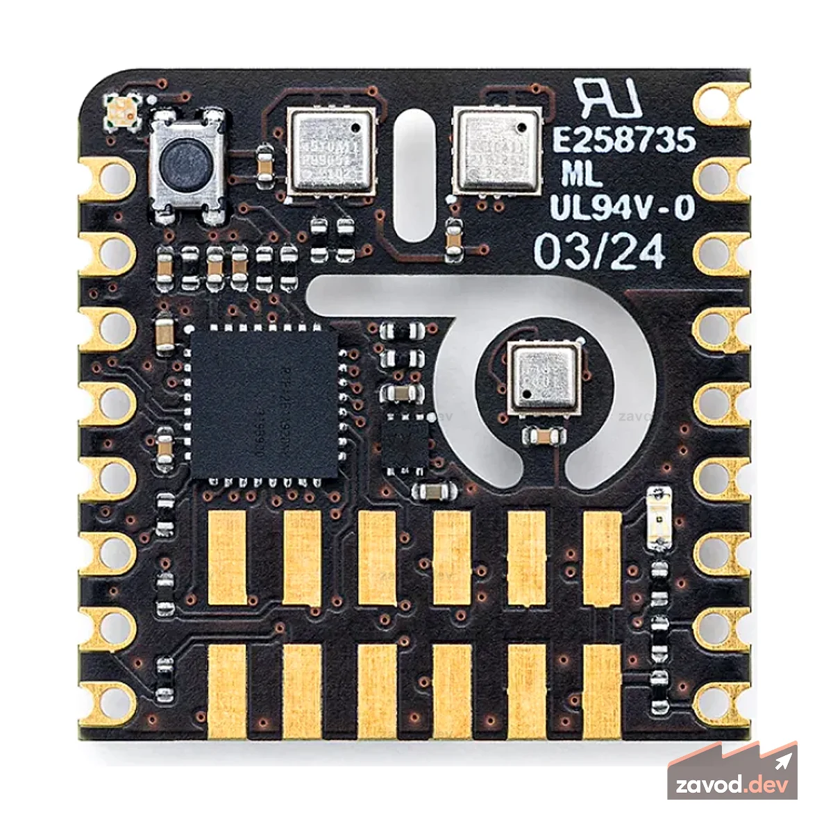 Официальная плата микроконтроллера Arduino Nicla Sense Env — ABX00089