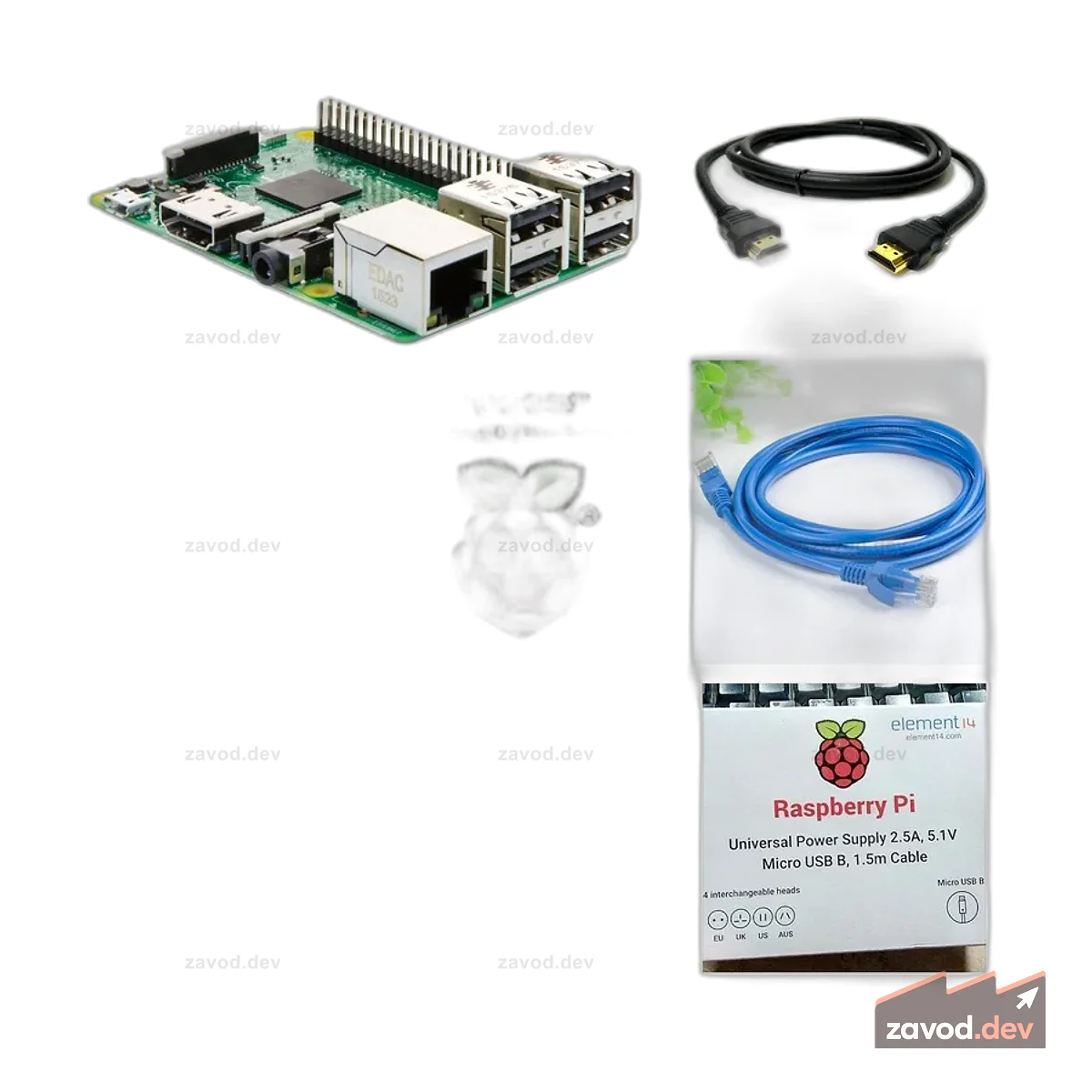 Комплект Raspberry Pi 3