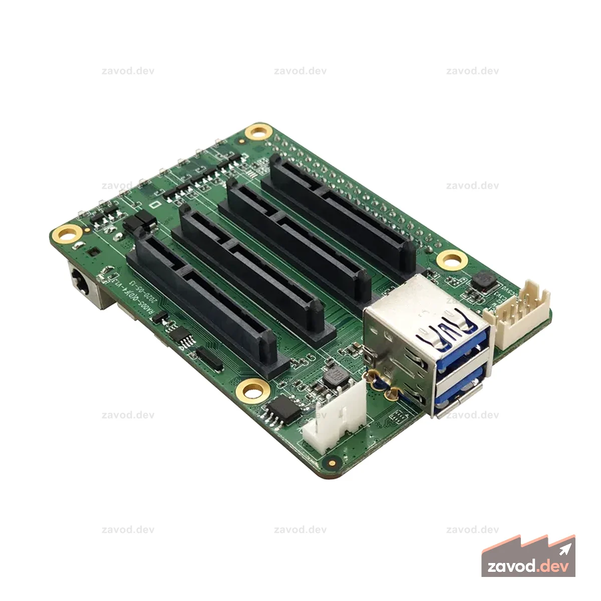 Dual/Quad SATA HAT для Raspberry PI 4 или Raspberry Pi 3/3B+