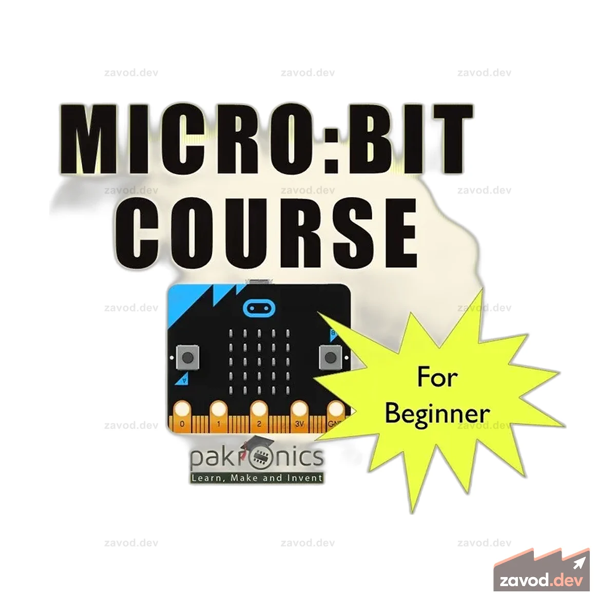 Онлайн-курс Micro:bit 101 для домашних мастеров (электронный курс)