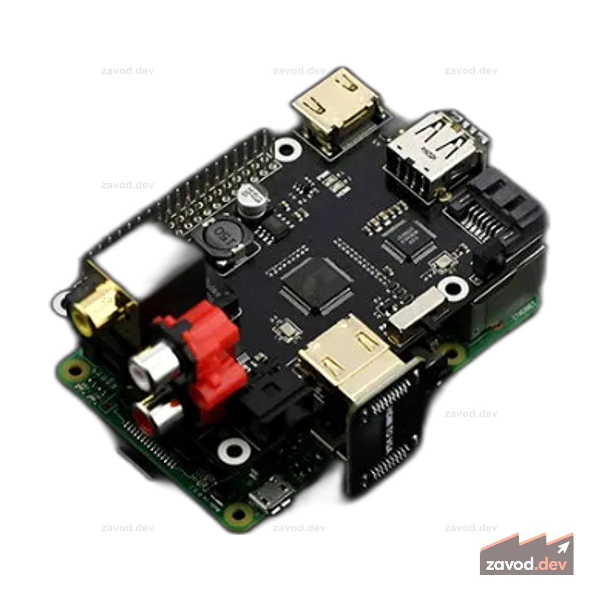 Плата расширения x600 для Raspberry Pi B+/2B/3B/4B (Снято с производства)