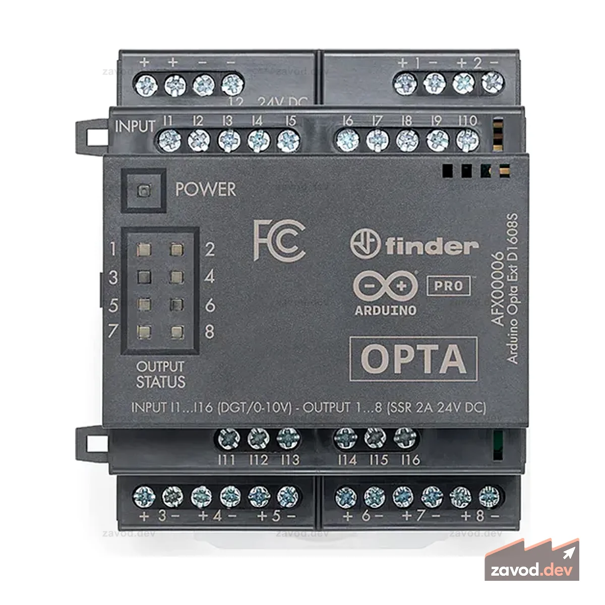 Официальный Arduino Pro Opta Ext D1608S — AFX00006