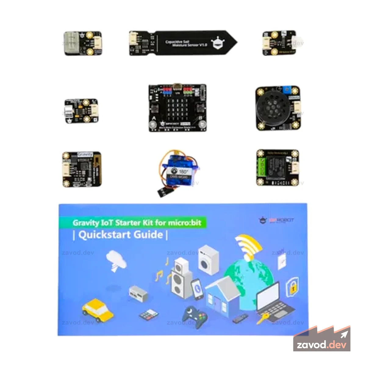 Gravity: Стартовый комплект Интернета вещей для micro:bit