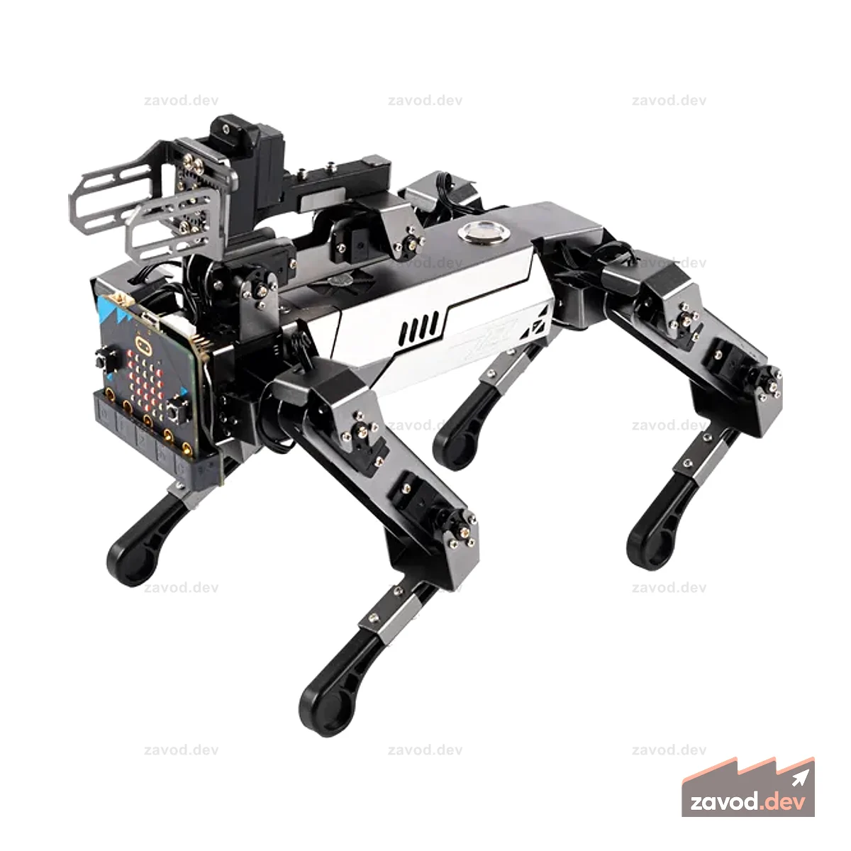 ELECFREAKS XGO Robot Dog Kit V2 Для программируемого четвероногого классного робота с питанием от micro:bit, micro:bit