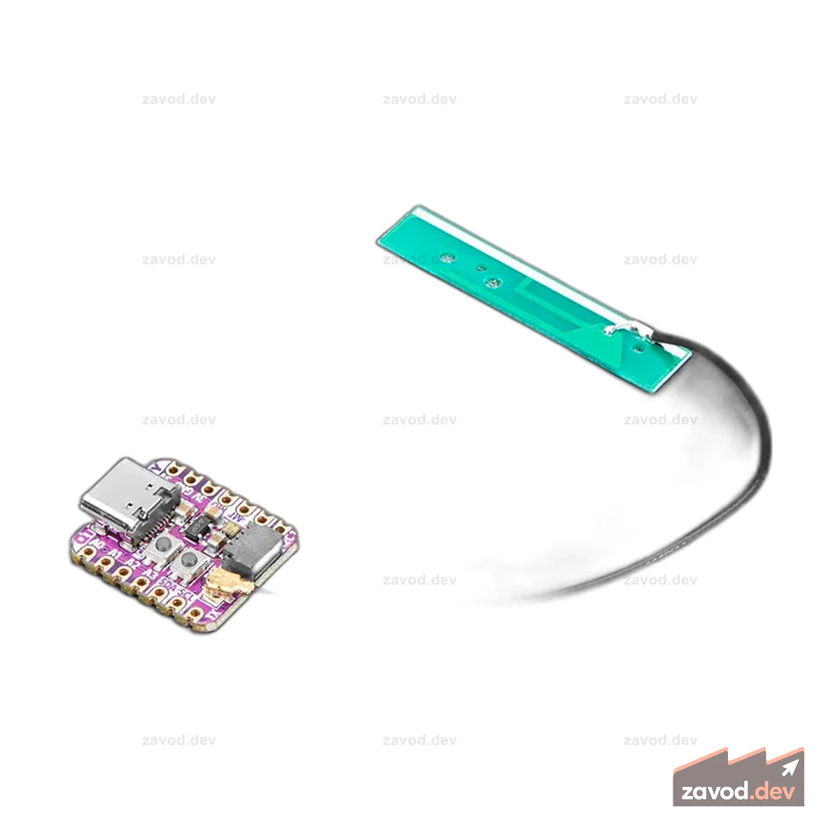 Adafruit QT Py ESP32-S2 Плата разработки WiFi с портом антенны uFL STEMMA QT