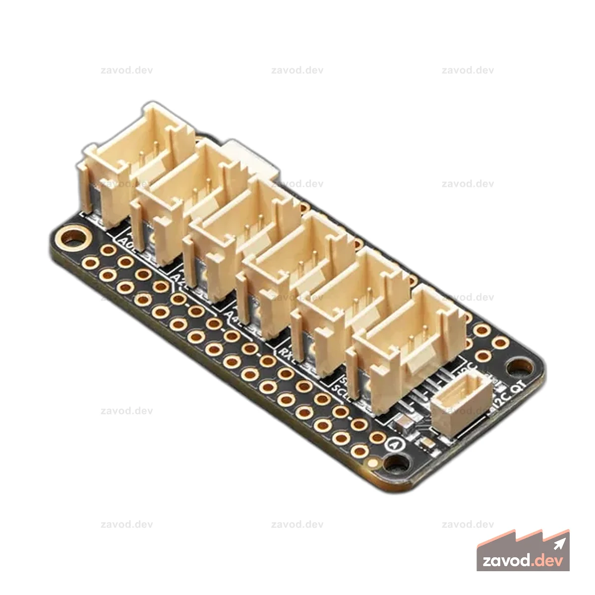 Adafruit Grove и Stemma QT FeatherWing для всех перьев
