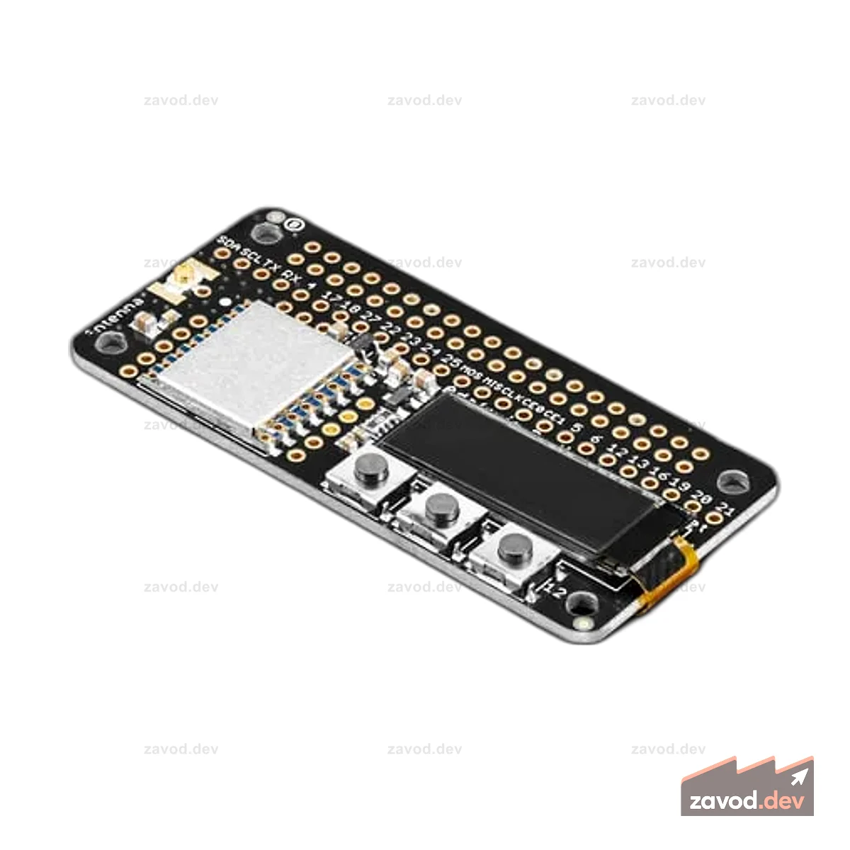 Радиокапот Adafruit LoRa RFM96W @ 433 МГц