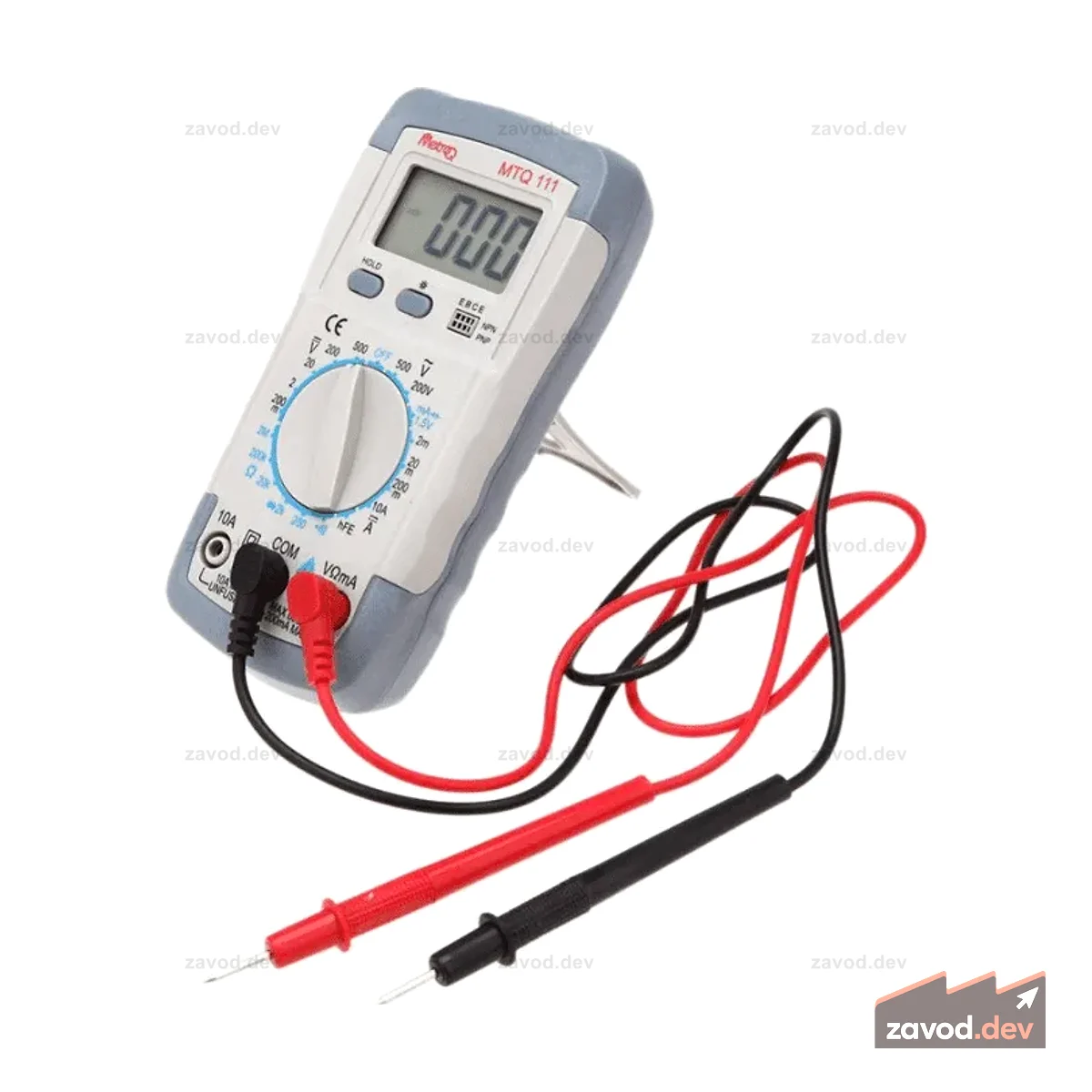 MetroQ MTQ-111 Цифровой мультиметр с щупами
