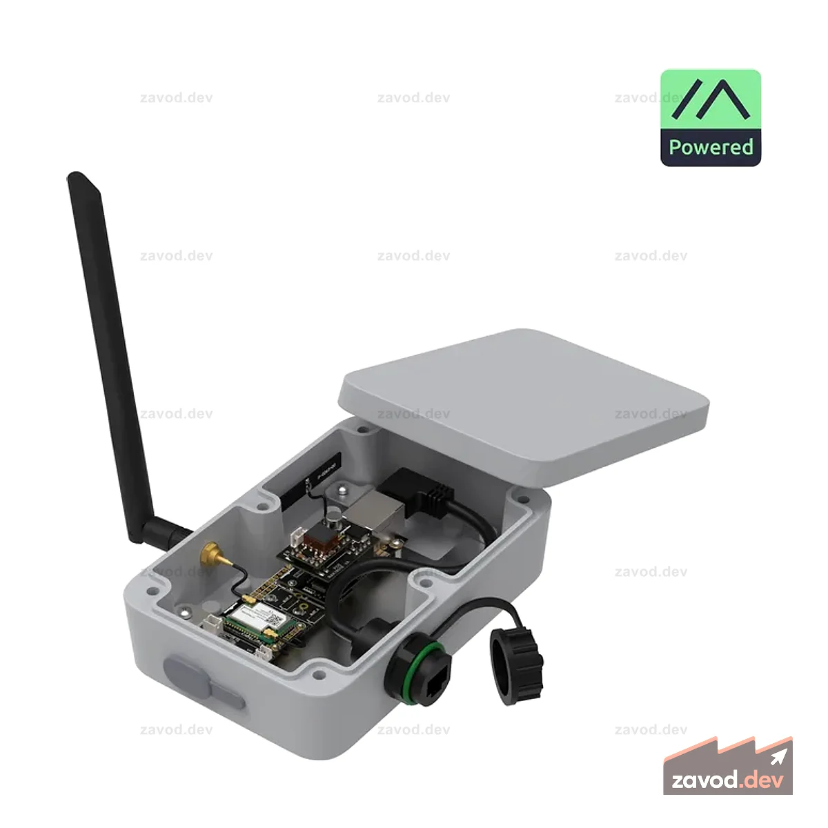 WisMesh Ethernet MQTT-шлюз | Шлюз MQTT для Meshtastic | РАК10720