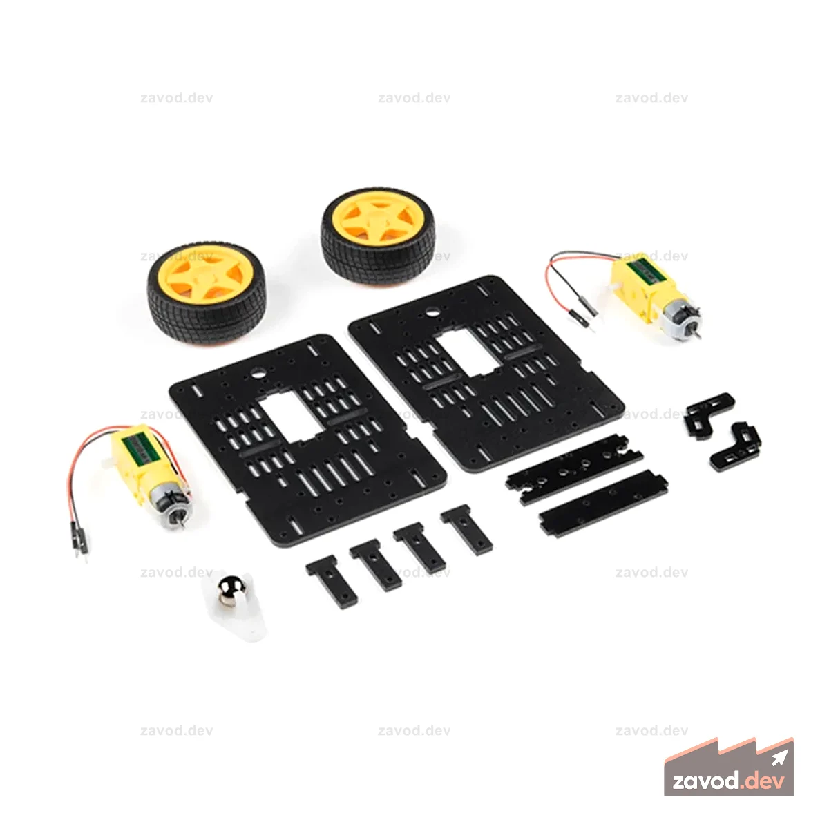 Комплект шасси JetBot V2