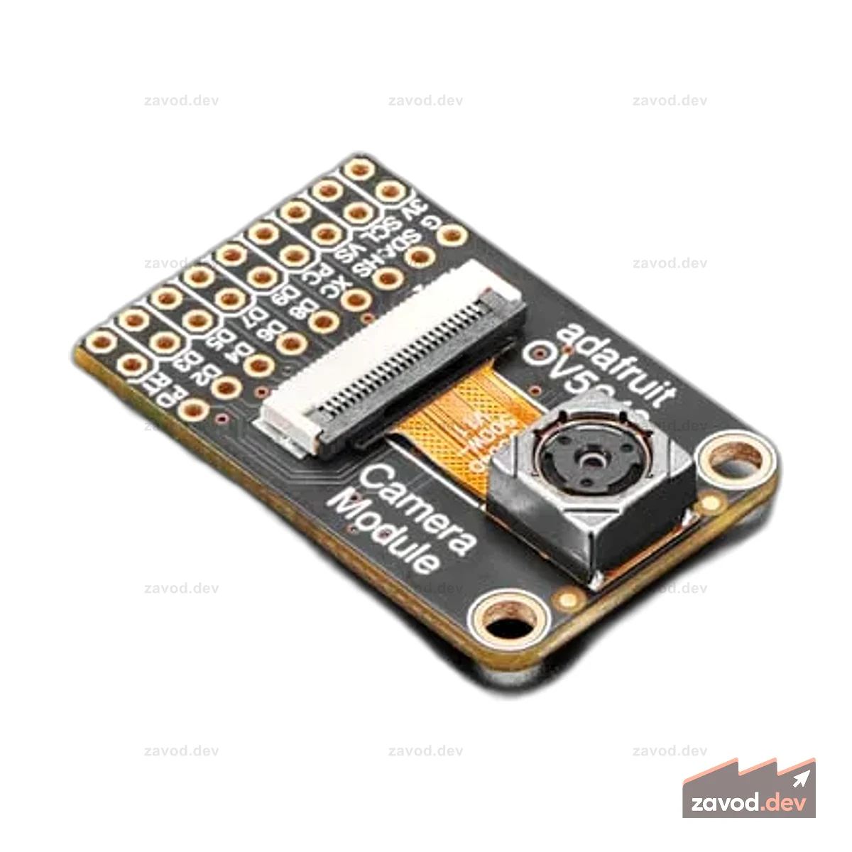 Новая камера Adafruit OV5640 — объектив с углом обзора 72 градуса и автофокусом