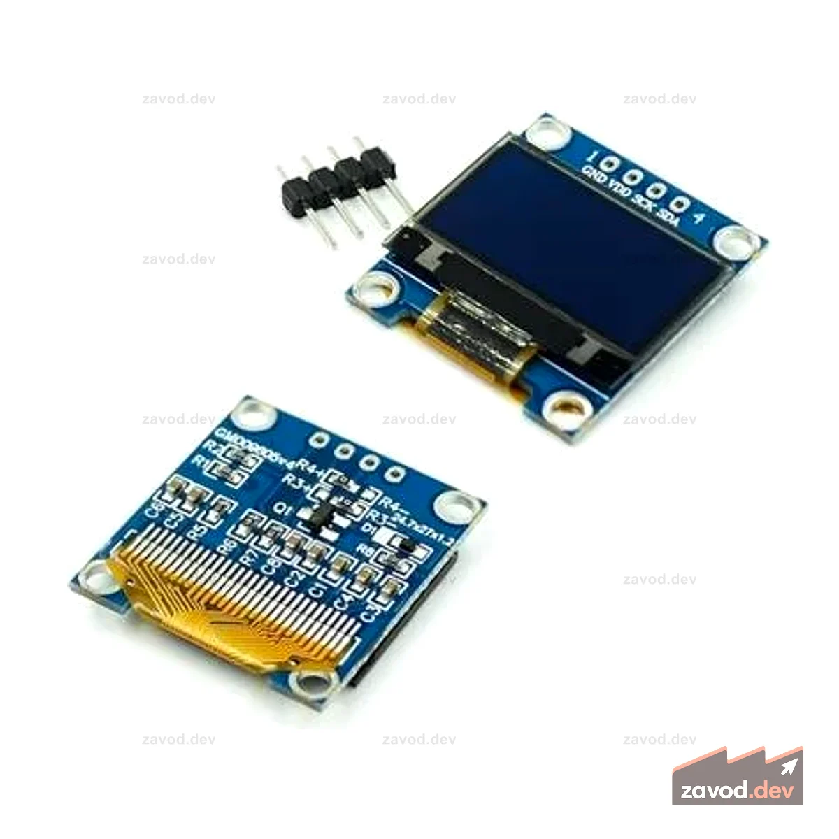 BDD I2C 1.3IN OLED 128X64-BLU 4P
