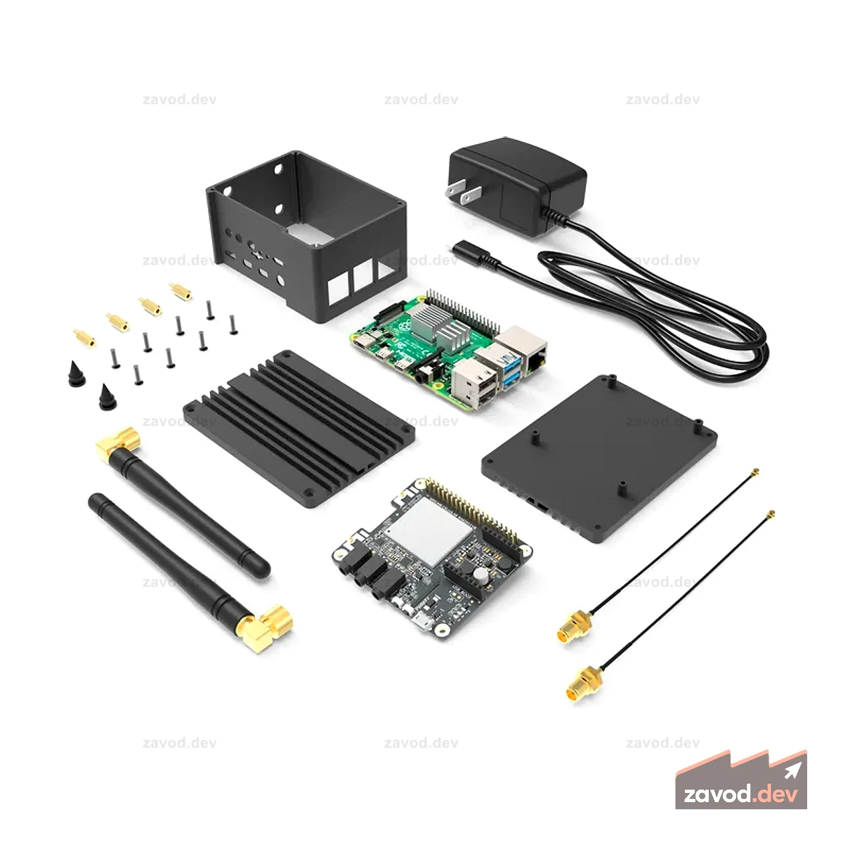 Комплект RAK Raspberry Pi 4 для LTE-M/NB-IoT/LTE