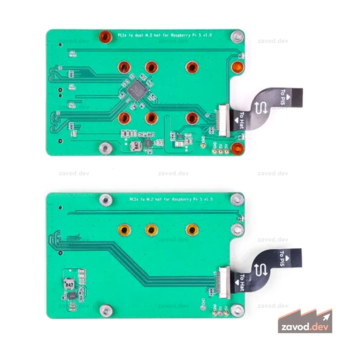 Шапка Seeed Studio M.2 для комплектации Raspberry Pi5