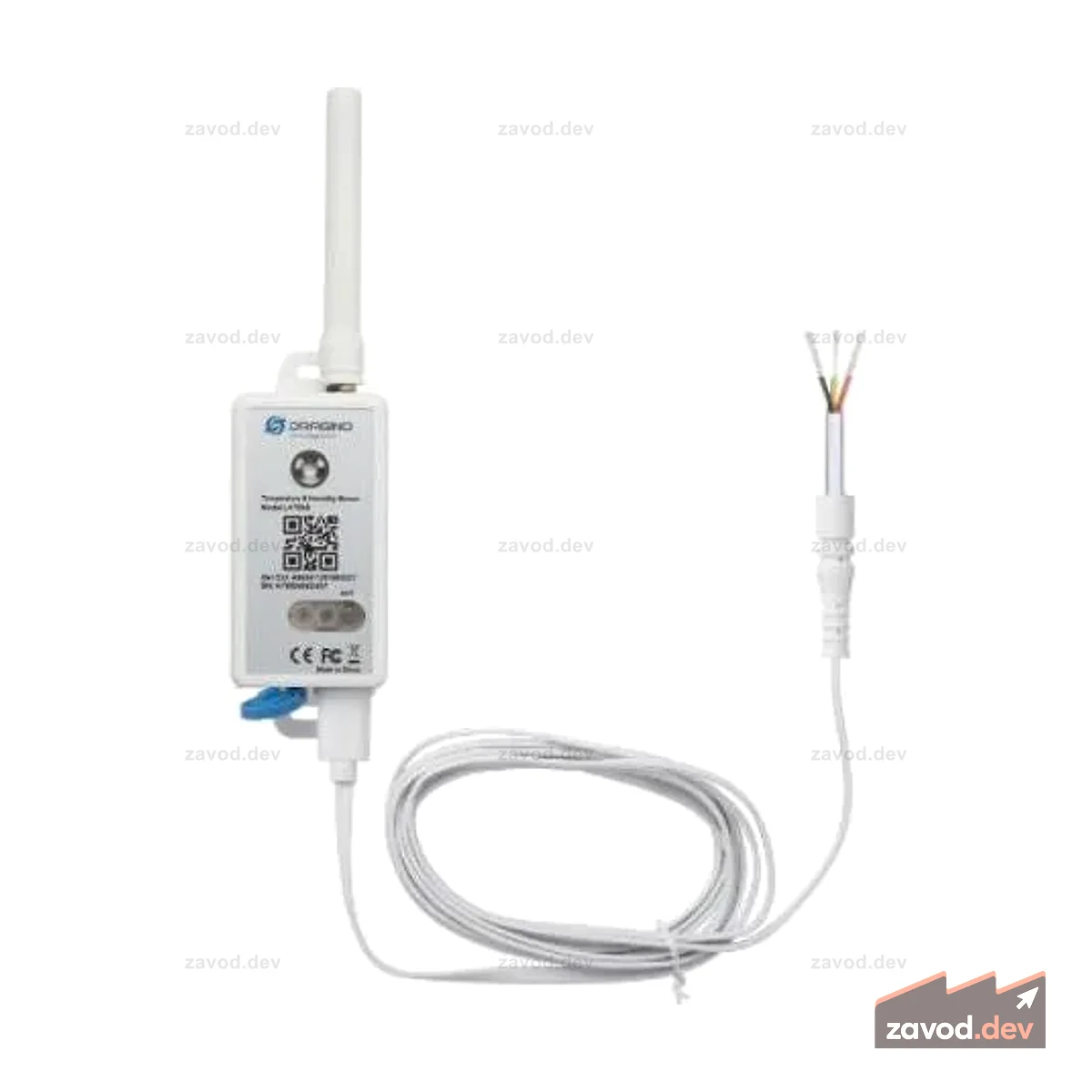 Dragino LHT65S-DC-EU868 LoRaWAN Датчик температуры и люфта с внешней антенной и потенциальным свободным контактом (сухой контакт)
