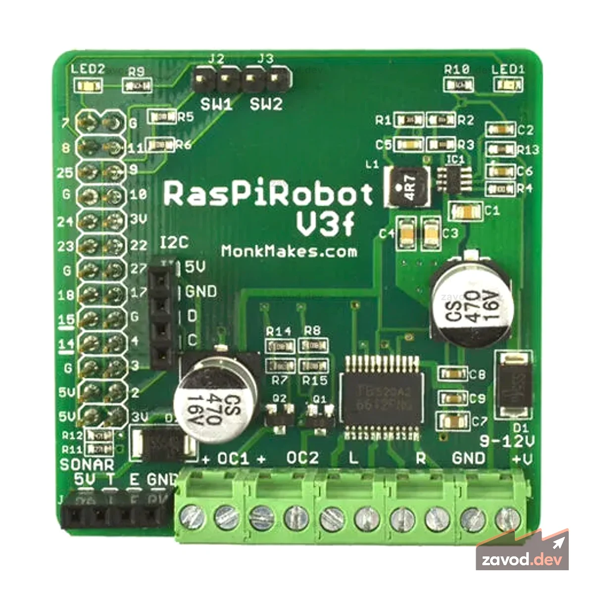 Плата RaspiRobot v3