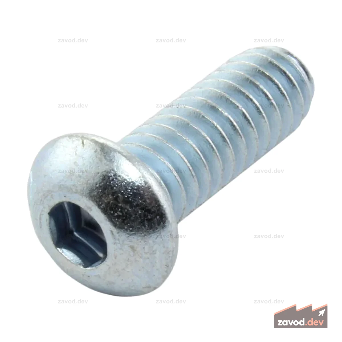 Винт с полукруглой головкой 1/4-20 x 0,75 дюйма