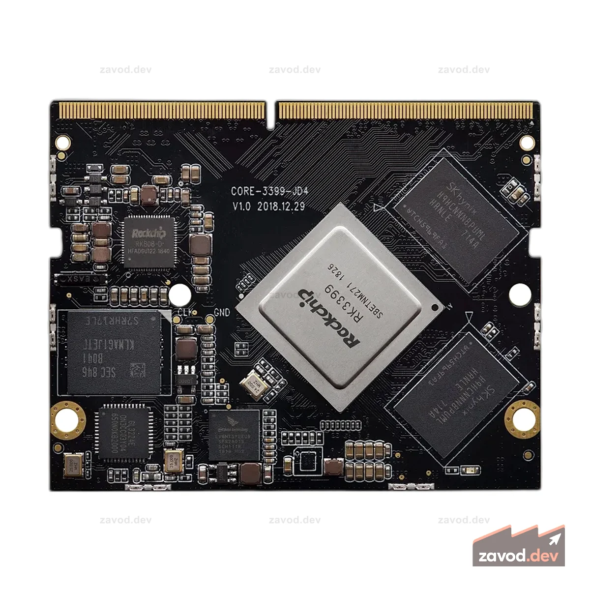 Core-3399-JD4 Система искусственного интеллекта на модуле