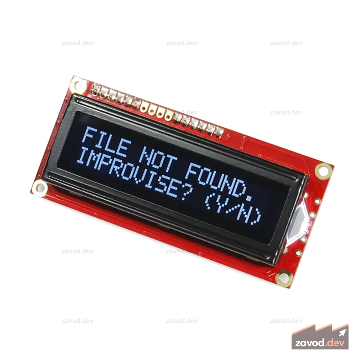 ЖК-дисплей SparkFun 16x2 с последовательным интерфейсом — белый на черном, 3,3 В