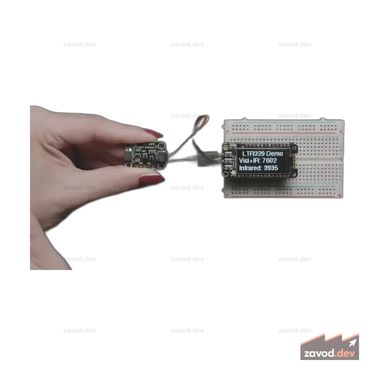 Датчик освещенности Adafruit LTR-329 - STEMMA QT / Qwiic