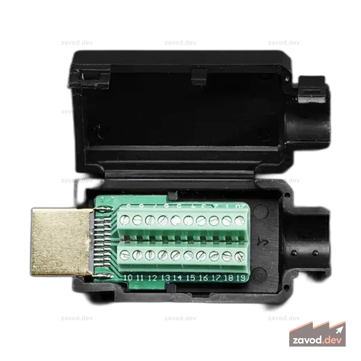 Разъем HDMI к клеммной колодке