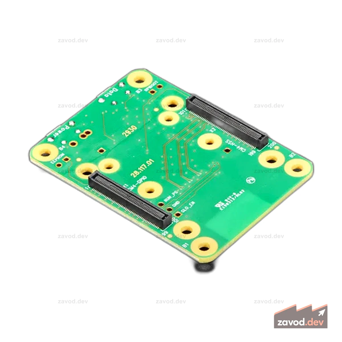 Модуль PiCam для вычислительного модуля Raspberry Pi 4. Камера и вычислительный модуль не входят в комплект поставки.