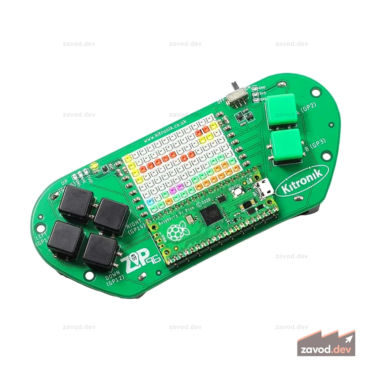 ZIP96 Ретро-геймер для Raspberry Pi Pico