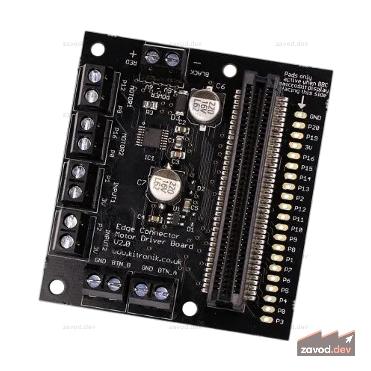 Плата драйвера двигателя для BBC micro:bit - V2