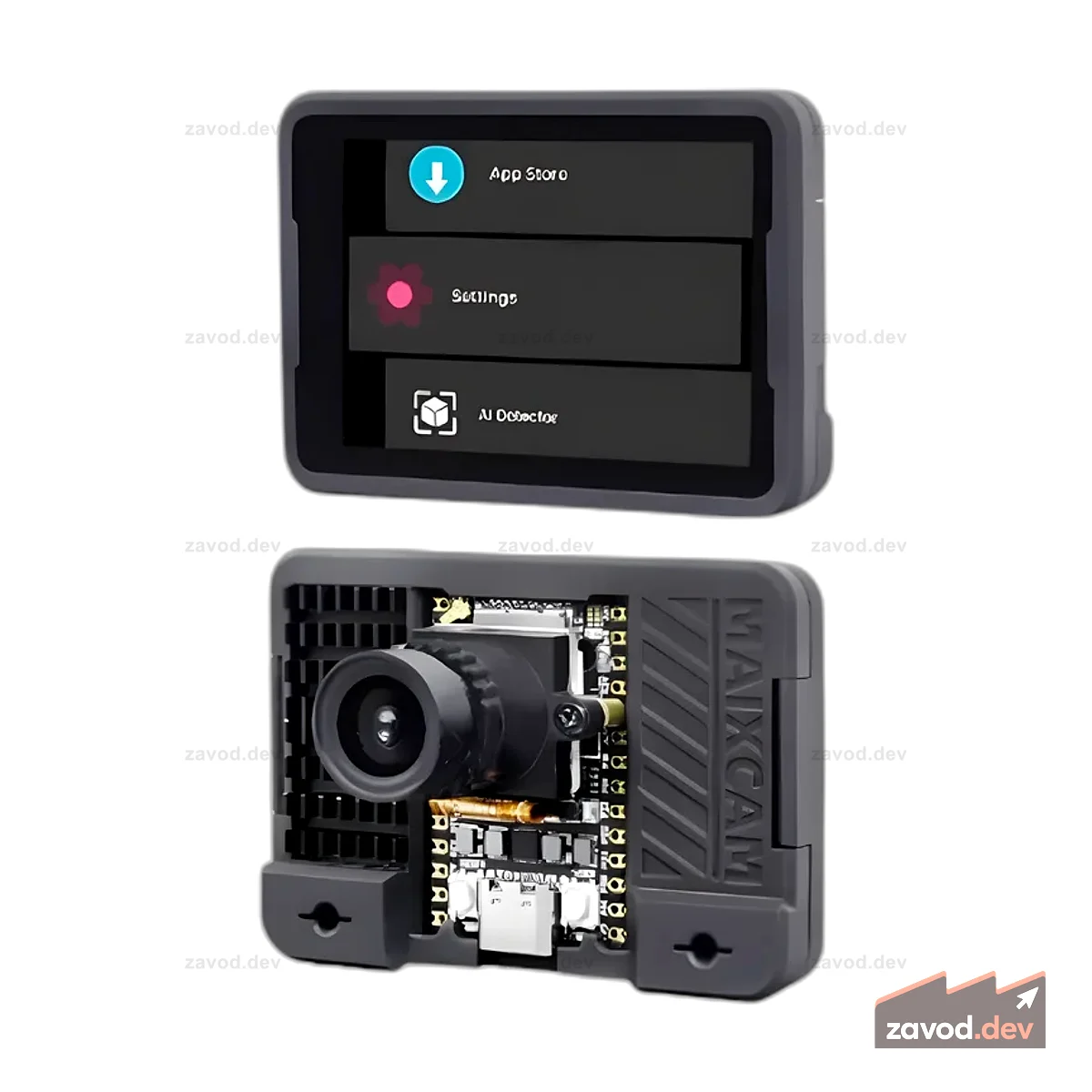 Макетная плата Sipeed MaixCAM с последовательным портом визуального аудио NPU RISC-V AI и Wi-Fi 6